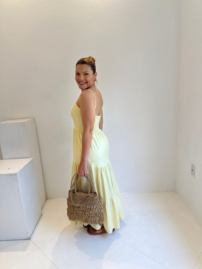 Vestido Manteiga 3 Marias